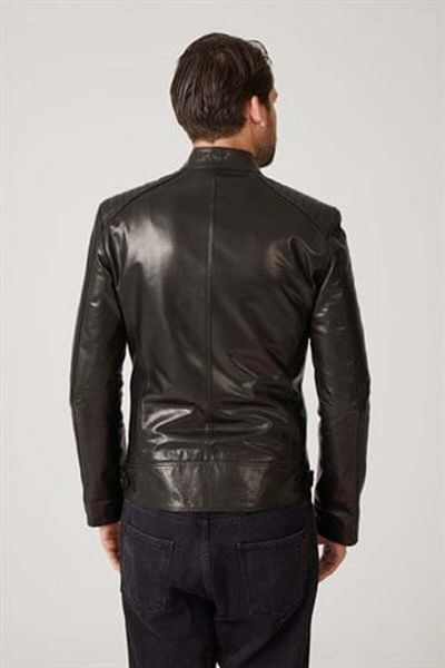 iKiGAi the city Schwarze Lederjacke