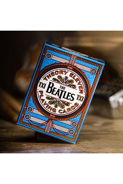 Theory11 The Beatles Blue Color Playing Card