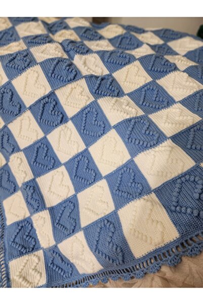 örgü Marsela Astarlı Bebek Battaniyesi , Çok Amaçlı