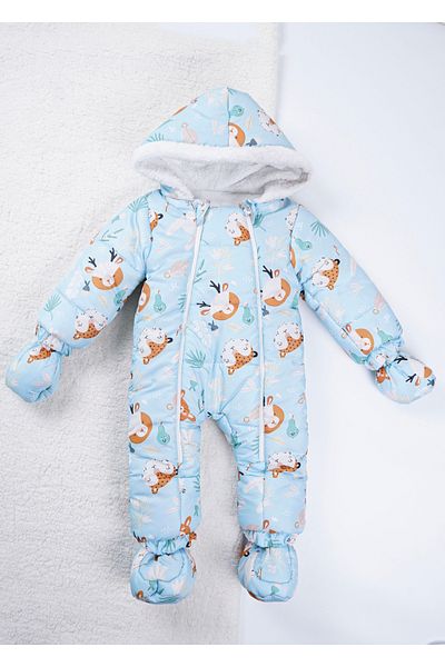 Baby Minty Geyi?K Printed Baby Astronaut Jumpsuit