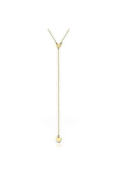 MİNİMAL Minimal kolye ALTIN kalp kolye "Clara"