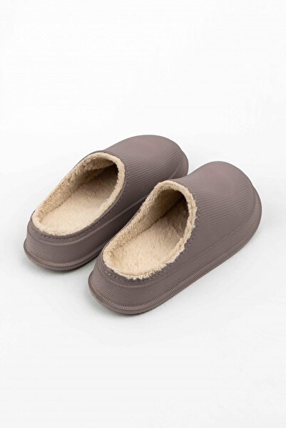 Beyond Сірі унісекс тапочки для дому Wander 4 см Byndfay01 з матовою нейлоновою підошвою та куркою