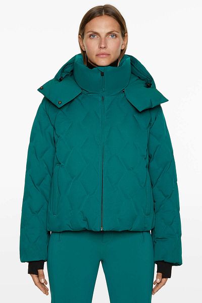 Oysho Primaloft ®   Ski Water Resistant Quilted Padded Coat