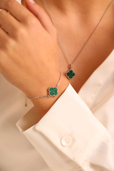 ADA LİFE GÜMÜŞ 925 Ayar Gümüş 2 Lü Set Kolye Bileklik (ÖZEL KUTULU)