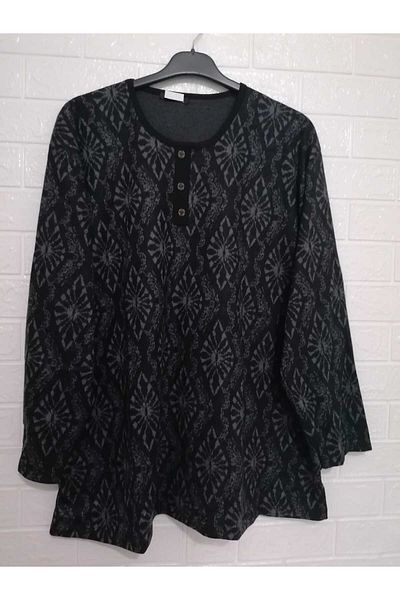 anne moda ankara Plus Size Soft Finding - Winter, A Model