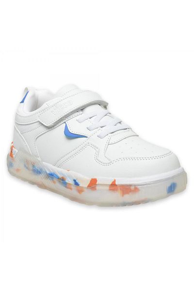 Vicco 346.F24K304 Monaco White Girl's Sports Shoes