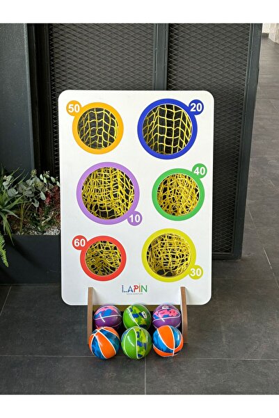 Lapin Deney Atölyesi Top Atma – Hedef Atış Oyunu, Ofis/Okul Ortak Alanlar içi...
