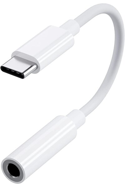 TEKNETSTORE Android Type-C Uyumlu Kablolu Kulaklık Çevirici Type-C to Headpho...