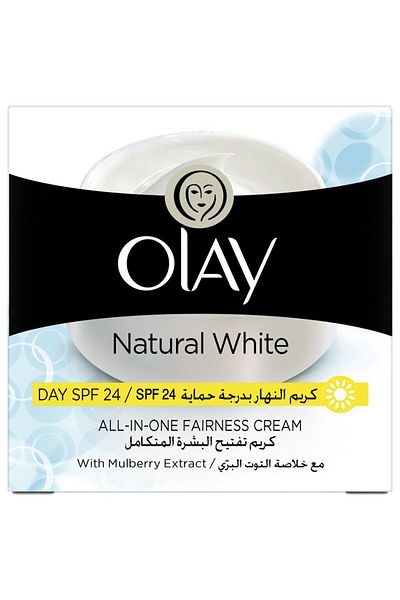 OLAY - كريم النهار الأبيض الطبيعي - 100 جرام
