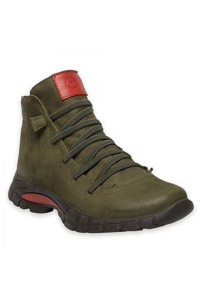 Mammamia D24Kb-4325 Daily Khaki Γυναικείες Μπότες