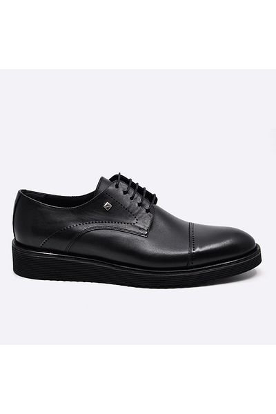 Fosco Classic Genuine Leather Men's Shoes Oversize and Waiter Size