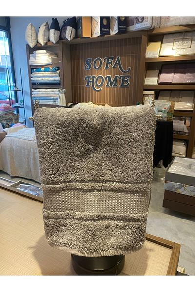 Özdilek 100% Cotton Gray Colourist Ozdilek Towel (50X90)
