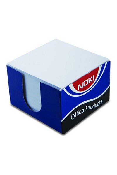 Noki Cube Block White 500 Pieces 9x9 Cm 1 Pack Note Paper Square White