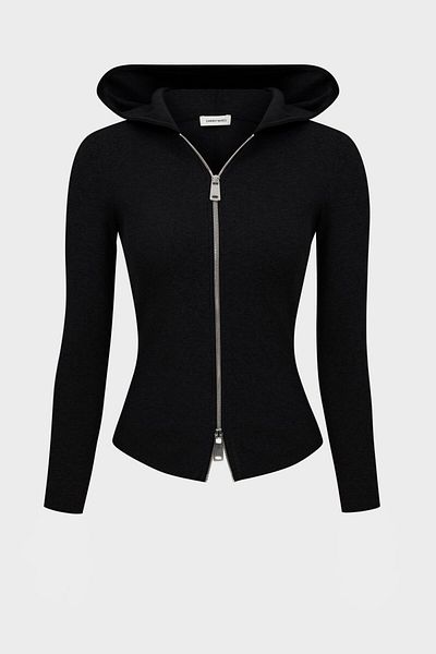 IAMNOTBASIC Black Rowen Cardigan
