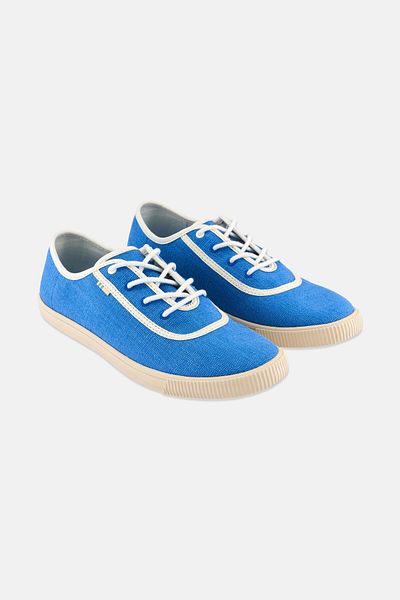 Toms حذاء كاجوال برباط للنساء، أزرق