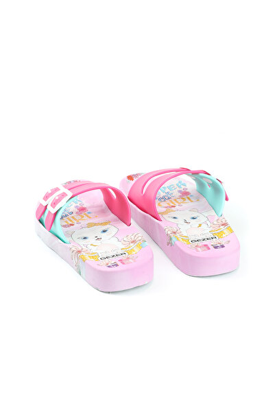 GEZER Summer Non-Slip Sole Two Buckle Girls' Slippers