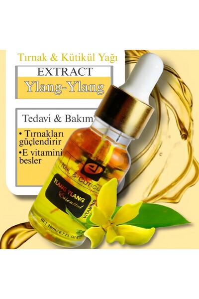 ECLAT Ylang Ylang - VANİLYA Tırnak & Kütikül Bakım Yağı