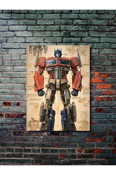 ZNC Optimus Prime - Transformers - Dizi, Film ve Karakter Özel Tasarım Poster...