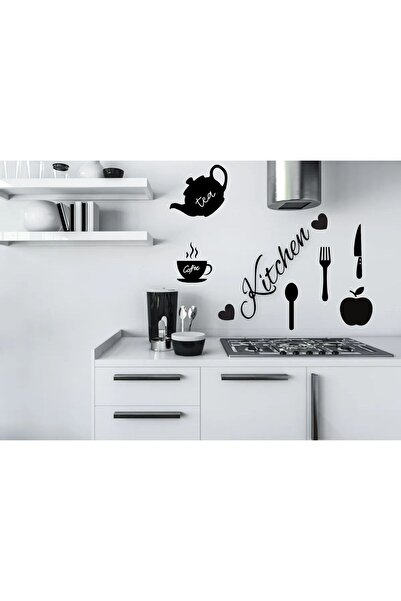 GSticker مجموعة ملصقات تزيين المطبخ - زخرفة الجدار، أدوات السيارة، شوكة إبريق...