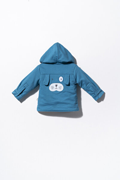 Tongs Baby Jacheta cu urechiuse pentru copii Dogs, Tongs baby (Culoare: Albastru, Marime: 18-24 Luni)