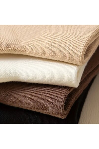 Çorap Bakkalı 5 Çift Ekonomik Unisex Karışık Renk Tenis Çorap Seti