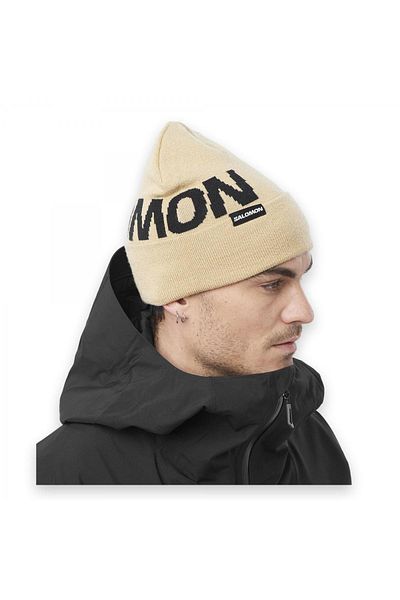 Salomon lc 2152900   Beretă Hermitage Beanie Bej Beretă unisex