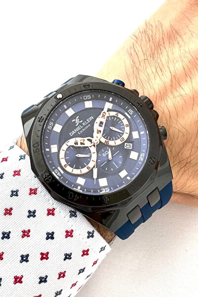 Daniel Klein Men's Function Wristwatch - Yilmaz Clock Glasses - Dk-Mx 000011