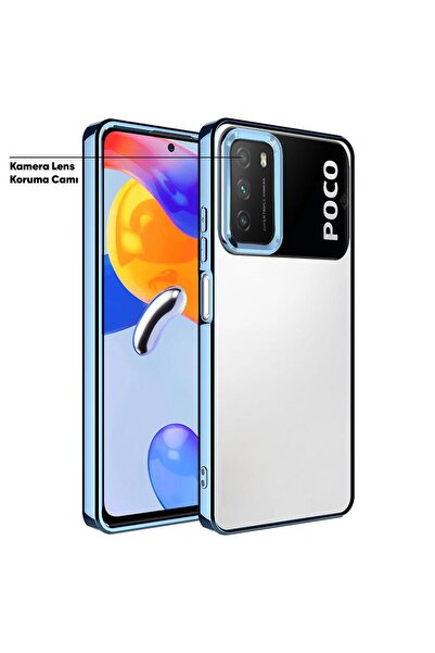 Pro Aksesuar Xiaomi Poco M3 Uyumlu Kılıf Renkli Kenarlı Yumuşak Silikon Kılıf...