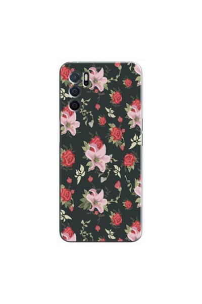 Zebana حافظة متوافقة مع هاتف اوبو A16 حافظة سيليكون زهور الربيع 1 ( مطبوع )