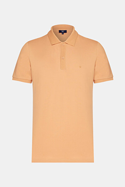 W Collection TURUNCU POLO YAKA T-SHIRT