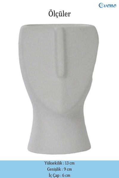 Evene White Model 23 - Toothbrush Holder, Toothbrush Holder, Toothbrush Stand and Holder