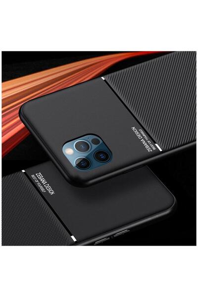 Zebana Apple iPhone 12 Pro Max Compatible Case Design Silicone Case Red