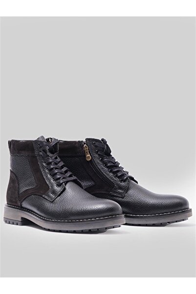 Slope Ανδρικές μπότες από γνήσιο δέρμα - Ανθεκτικές στο νερό και στο κρύο, αντιολισθητική σόλα 738