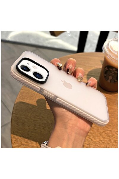 Zebana Apple iPhone 11 Uyumlu Kılıf Airbag Fundas M-Safe Silikon Kılıf Beyaz