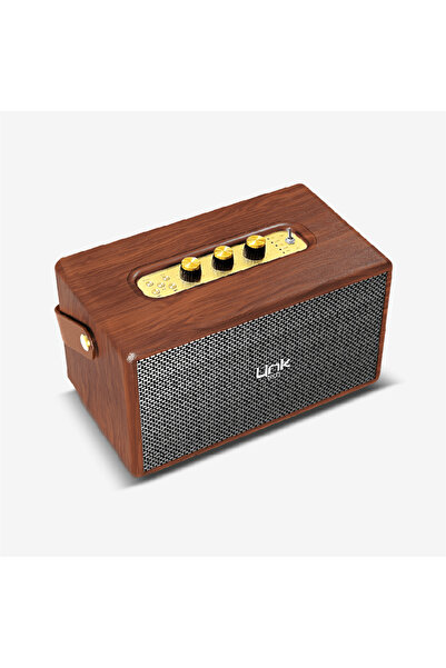 Linktech M402 Retro Taşınabilir Mikrofonlu Bluetooth Radyo Hoparlör