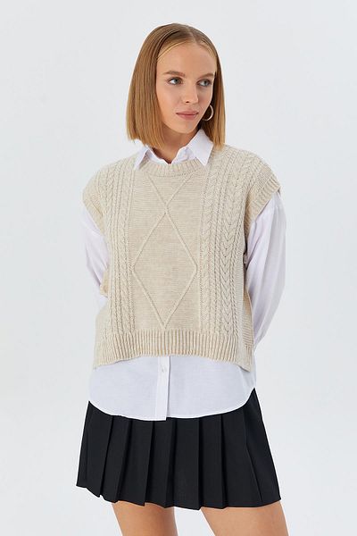 Shopping Shop Tas Model Tie-Up Sweater