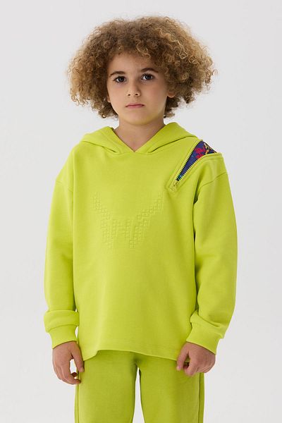 Nebbati Bg Store Момчешки зелен суичър