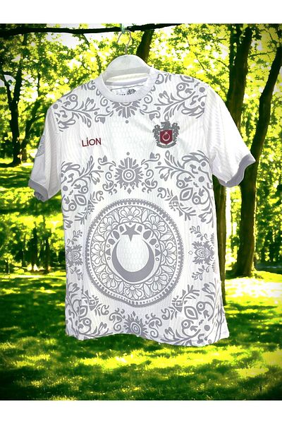 Lion Spor White Concept Jersey - Türkiye Special Design, Πολιτιστικό Μοτίφ ΛΕΥΚΟ 1