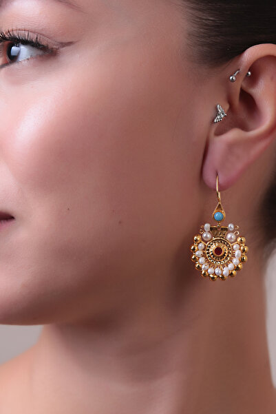 Çelikoğlu Kuyumculuk 22 Ayar Altin Si?vri?hi?sar Küpe 9,10 Gr