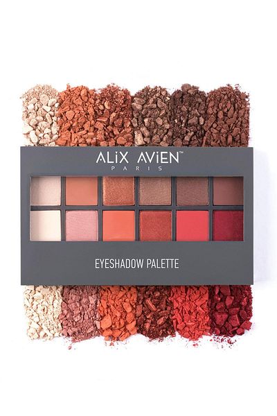 Alix Avien Number 999 12-Piece Eyeshadow Palette - All Seasons Eyeshadow Palette - 15.6 G