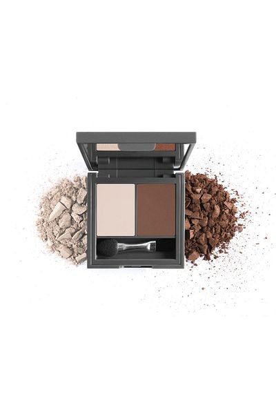 Alix Avien Duo Eyeshadow 207 - Soft Beige and Walnut 3 G Eyeshadow