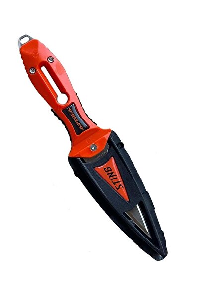 Apnea Sting Bıçak + Kol Bandı - Turuncu