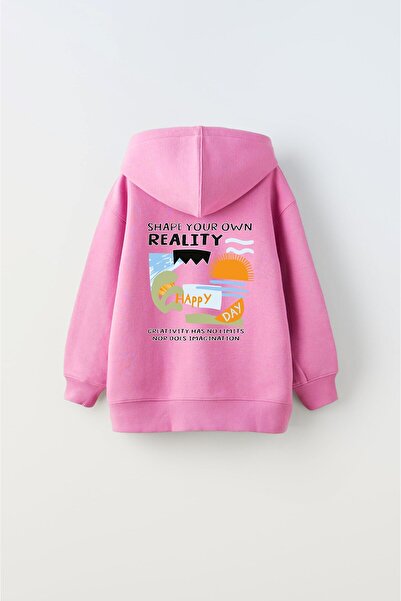The Champ Clothing Pink Fleece Jersey - Hooded Unisex Kids Hoodie, Stylish Printed