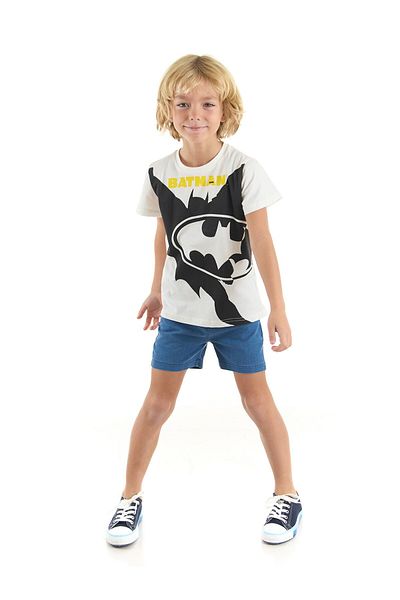 Batman Licensed Boy's T-Shirt and Shorts 2 Piece Set 20940