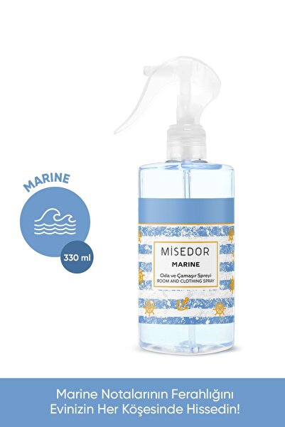 Misedor Marine Oda Kokusu Ve Çamaşır Parfümü 330 ml