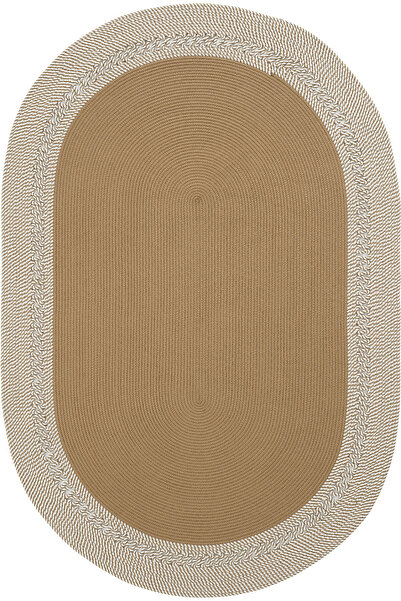 Cool Halı Luke 871 Beyaz Oval Halı Paspas Örgü Hasır Kilim Yolluk Bohem Dekor...