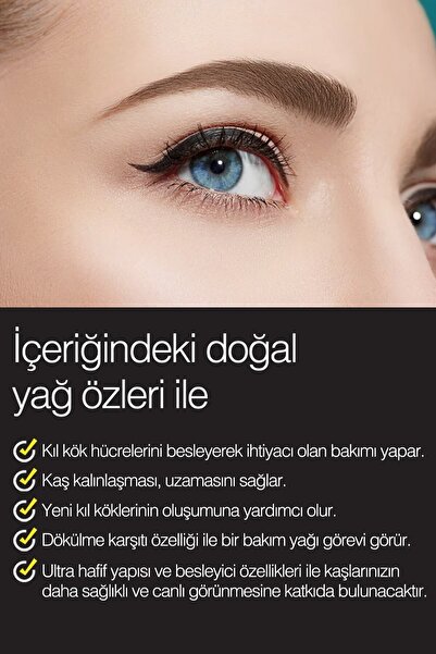 Biocure Kaş Vitamini Kaş Bakım Serumu Yağı Dolgunlaştırıcı & Dökülme Karşıtı Doğal E Vitaminli
