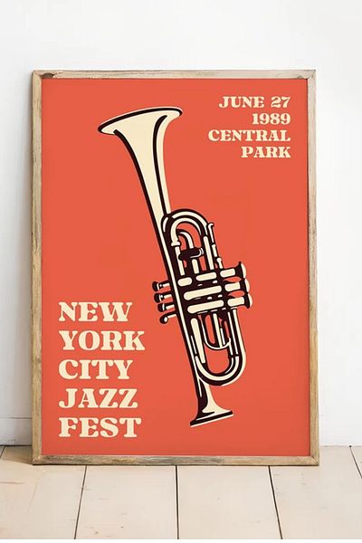 Taranist Poster Jazz Retro Art Paper