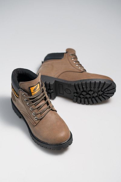 Calsido Μπότες Unisex Suede με λαστιχένια σόλα