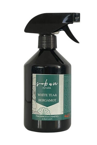S-Bun Ayvalık Beyaz Çay&Bergamot Oda, Çamaşır ve Araba Spreyi 500 ml